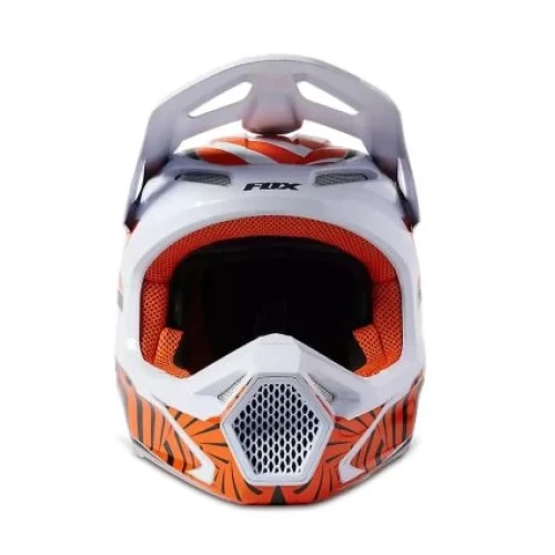 Casca Copii Fox V1 Goat DOT/ECE Portocaliu YL, 4, nordicamoto.ro