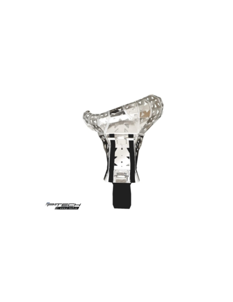 Scut motor cu protectie rezonator/linkage P-Tech KTM EXC/XC-W/ Husqvarna TE 250/300 '23-'24-1