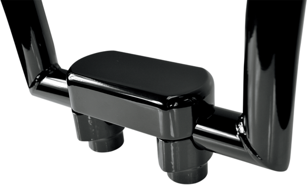 Handlebar Riser & Top Clamp Kit Black, 1, nordicamoto.ro