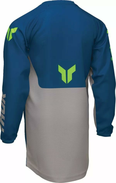 Tricou Enduro Copii Thor Launchmode Forge Blue-0