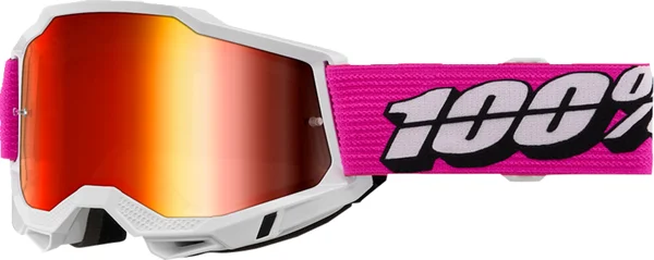 Ochelari 100% Accuri 2 White/Pink ONE SIZE, 1, nordicamoto.ro