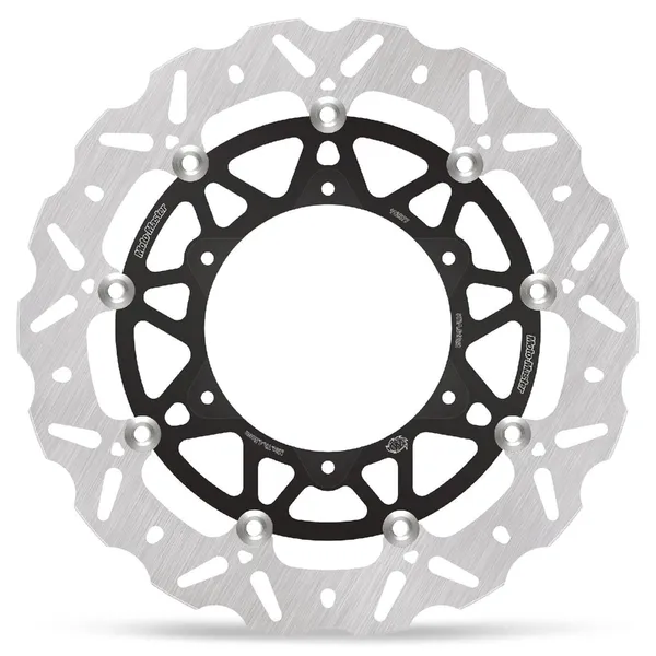 Nitro Series Brake Disc Black, Silver-2
