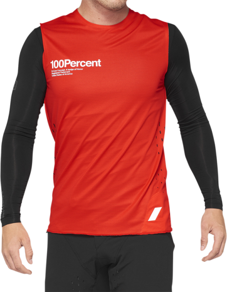 R-core Concept Bicycle Jersey Red -0
