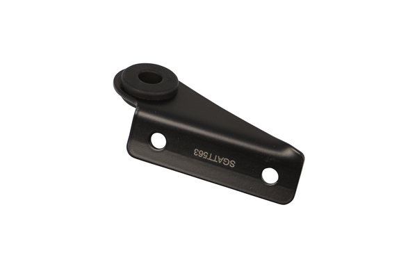Muffler Bracket Black, Powder-coated, 1, nordicamoto.ro
