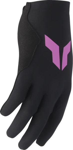 Womens Sportmode Iconic Gloves Black -3