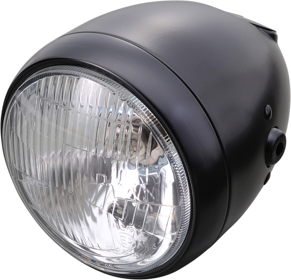 Vintage Headlight Black, 5, nordicamoto.ro