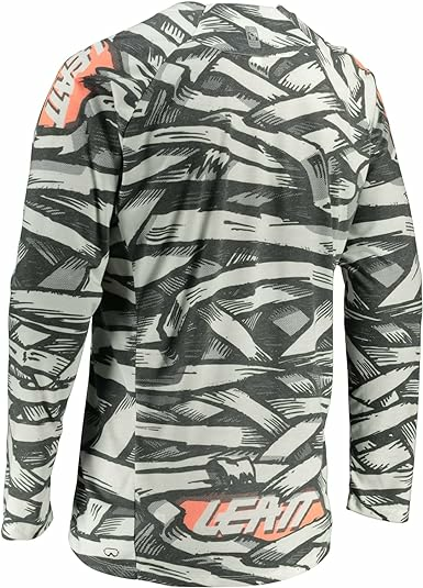 Tricou MTB Leatt Gravity 2.0 Gray/Graphite-2