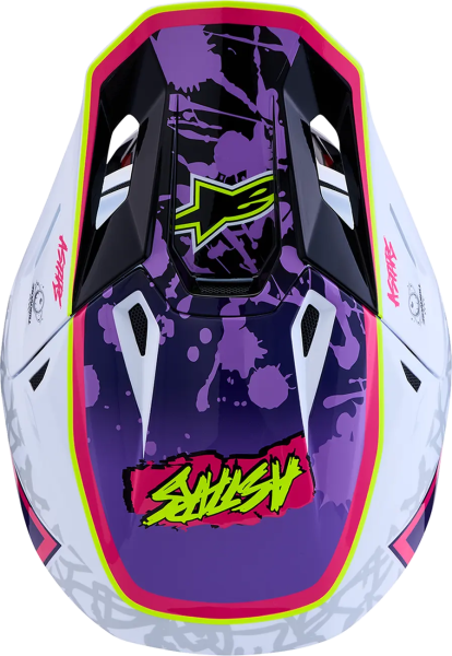 Casca Alpinestars S-M7 Blaster Mov/Roz/Alb XS, 3, nordicamoto.ro