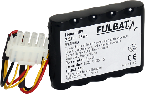 Baterie Lithium Fulbat Robot FL-AL01 18V 2.5Ah 45Wh – Pentru Roboți AL-KO, 2, nordicamoto.ro