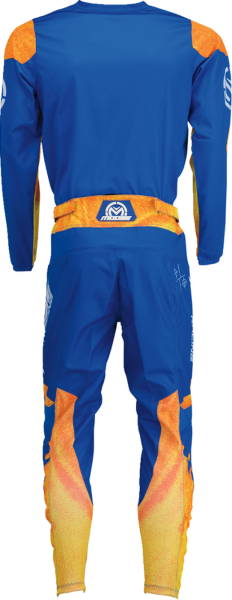 Tricou Moose Racing Qualifier Blue/Orange-5