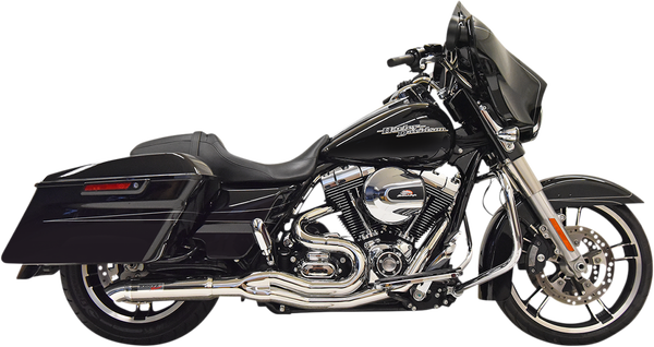 Road Rage Ii 2-into-1 With Hot Rod Turnout Muffler System Chrome, 1, nordicamoto.ro