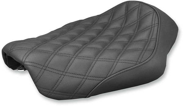 Renegade Lattice Stitch Solo Seat Black, 1, nordicamoto.ro