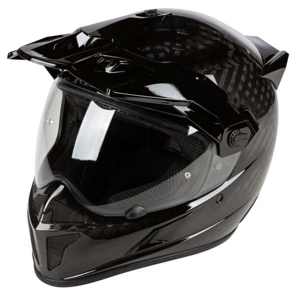 Cască Klim Krios Karbon Adventure ECE/DOT Gloss White-14