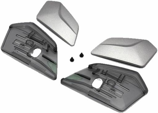 Accesoriu evacuare aer superior cască SHOEI JCR Portocaliu-3