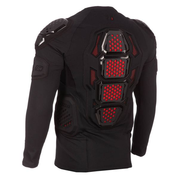 Bluză cu armură Klim Aggressor 2.0 cu protecție spate Black-7