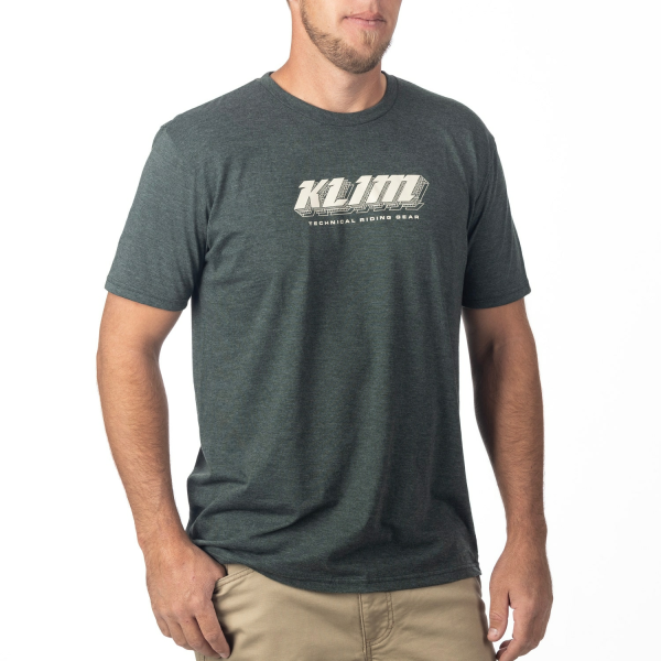 Tricou Klim Vision Tri-blend Heathered Forest Green - Peyote-576e9c088ac65a6920750fa2ac85bb24.webp