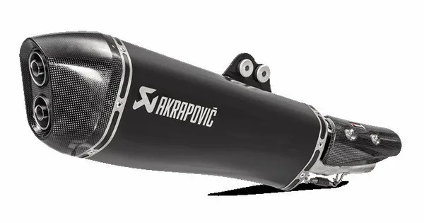 Slip-on Line Muffler Scooter Black-3