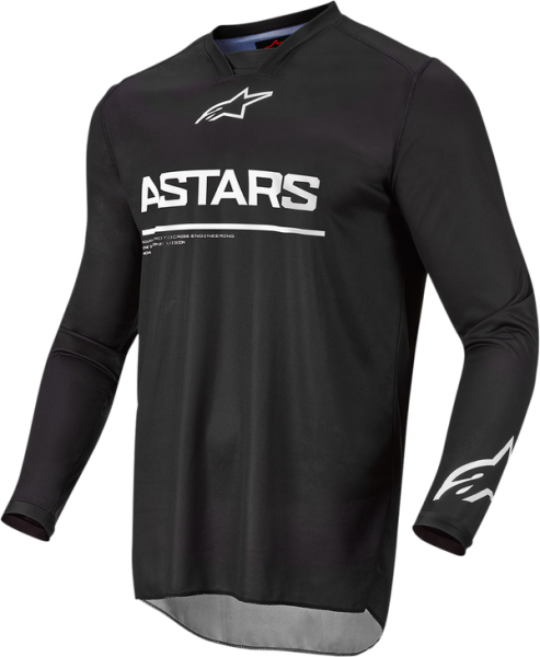 Tricou Alpinestars Racer Graphite Black-0