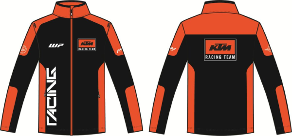 Geaca KTM Team Softshell Orange Black-5
