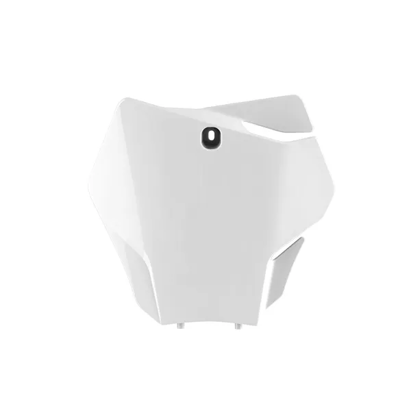 Number Plate White-0
