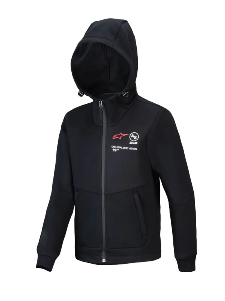 Youth Racer Mx Fleece Jacket Black -1