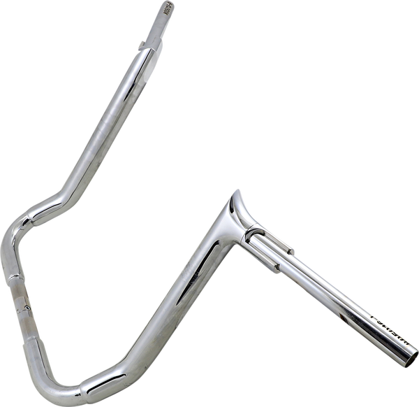 1-1/2(r) Ez Install Pointed Top Handlebar Silver, 2, nordicamoto.ro