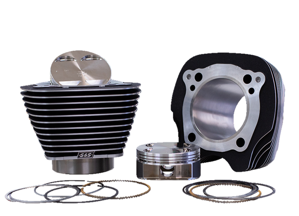 Big Bore Cylinder & Piston Kit Black, 2, nordicamoto.ro
