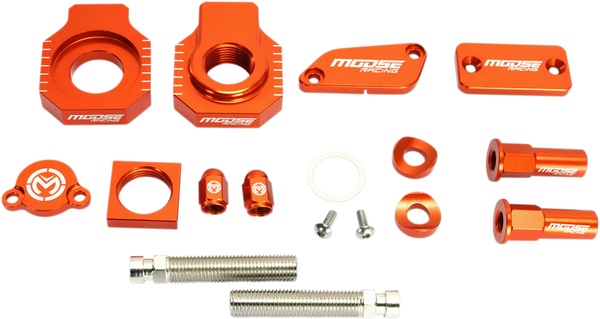 MOOSE RACING Bling Pack Kit Orange, Anodized, 1, nordicamoto.ro