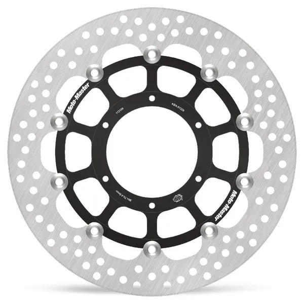 Halo Series Floating Rotor Black, Stainless Steel-1