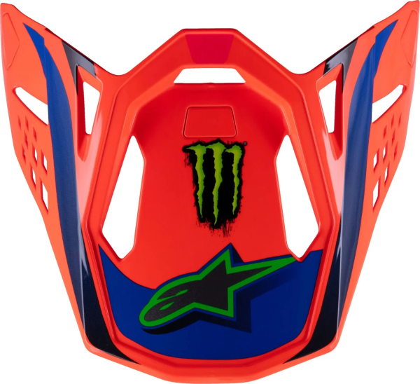 Viziera Alpinestars Supertech M10 Deegan Orange/Pink/Purple