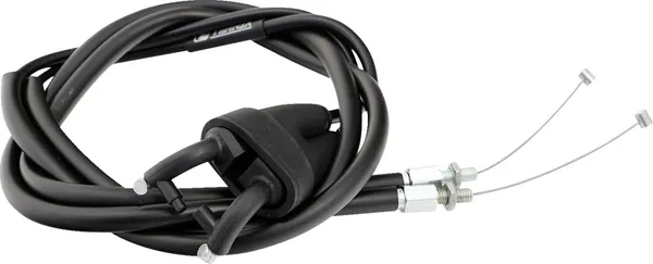 Black Vinyl Throttle Cable Black 