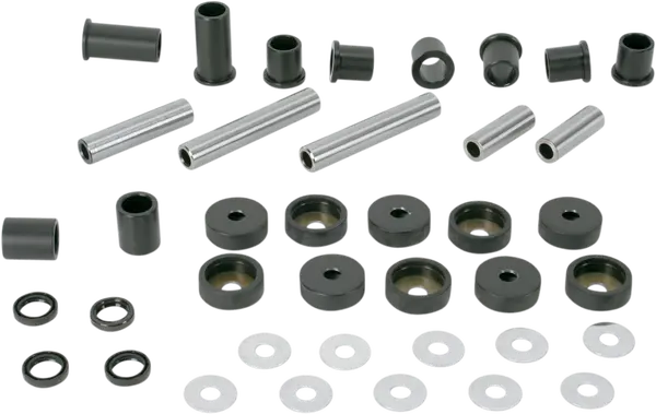 MOOSE RACING Rear Independent Suspension Linkage Rebuild Kit Black, Chrome 