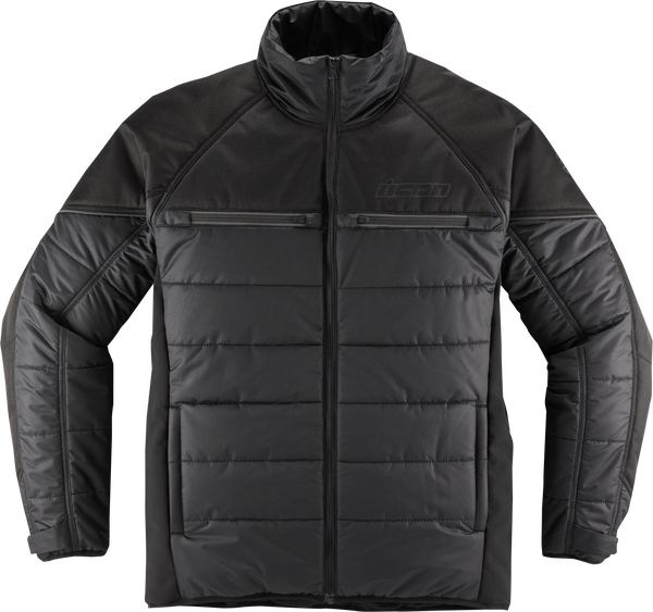 Geaca Icon Ghost Puffer Black/Gray-3