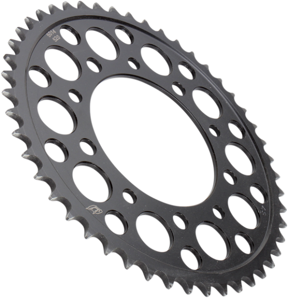 Lightweight Steel Sprocket Black, Zinc, 1, nordicamoto.ro