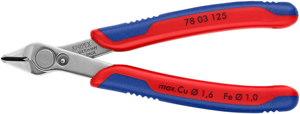 Electronic Super Knips Plier Blue, Red, Silver, 1, nordicamoto.ro