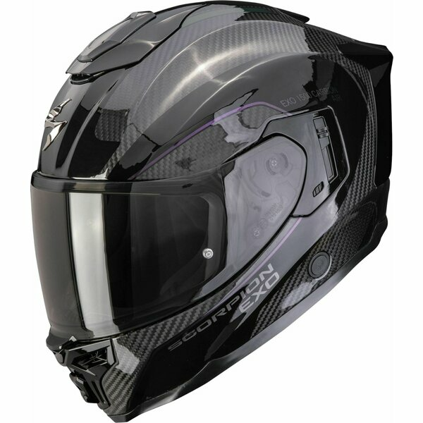 Casca integrala SCORPION EXO-1500 CARBON AIR MUNDI XXL Negru/Rosu/Galben, 3, nordicamoto.ro