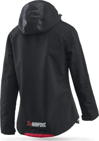 Women's Corpo Rain Jacket Red, Black -7