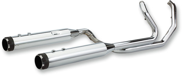 El Dorado Dual Exhaust System Black, 2, nordicamoto.ro
