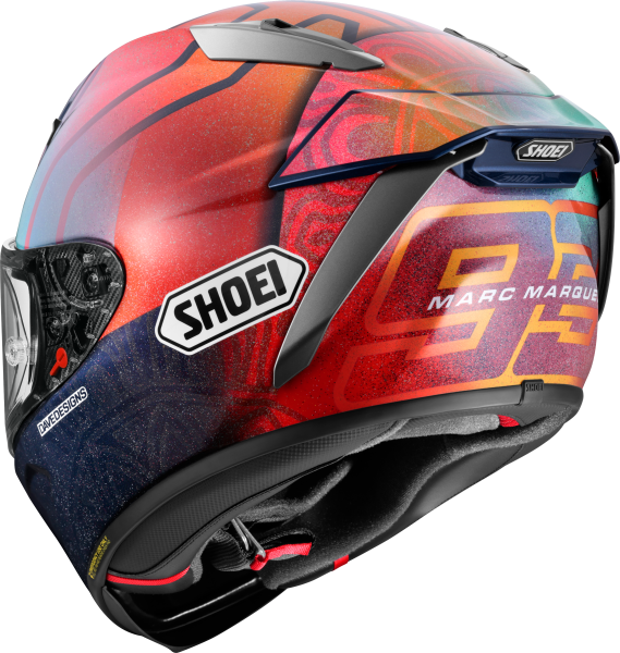 Casca integrala SHOEI X-SPR PRO Marquez Holi TC-1 LTD. Albastru/Rosu XXL-9