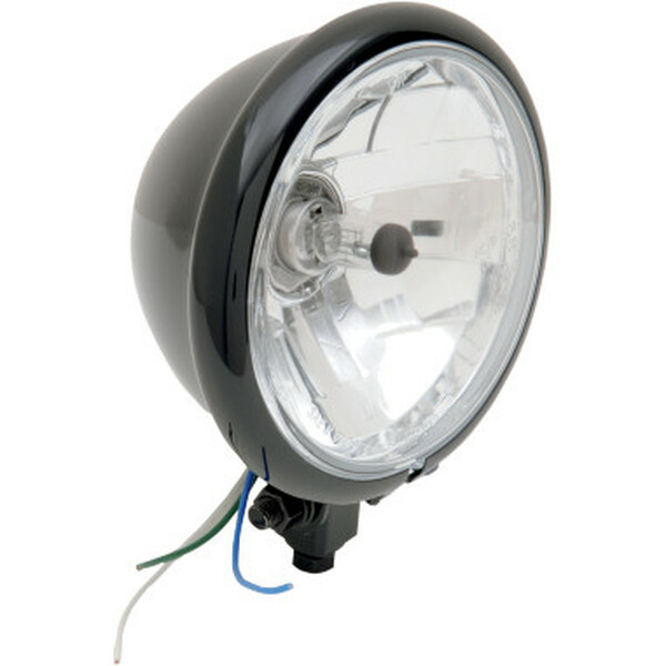 Diamond-style Bottom-mount 14,5 Cm (5-3/4(r)) Headlight Assemblies Black, 1, nordicamoto.ro