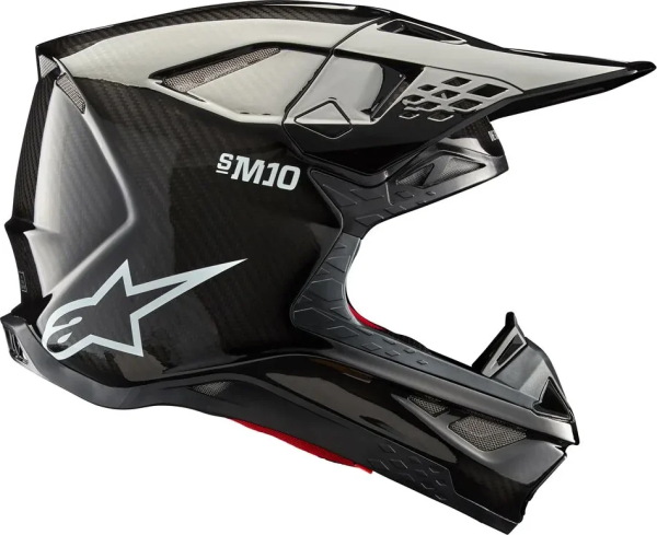 Casca Alpinestars Supertech M10 Solid Mx Black-2