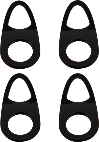 Tiedown Seat Brackets Black, 1, nordicamoto.ro