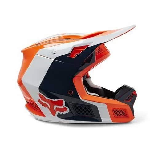 Casca Fox MX V3 RS EFEKT ECE Portocaliu Fluo XXL, 10, nordicamoto.ro