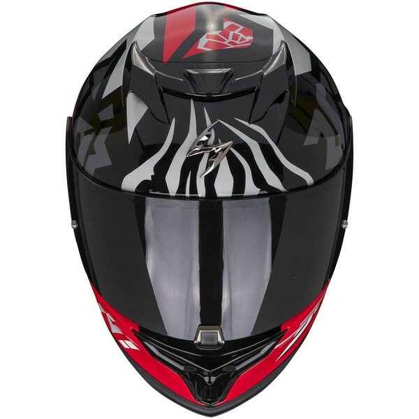 Casca Integrala Scorpion EXO 520 Air Rok Bagoros Black/Red-0