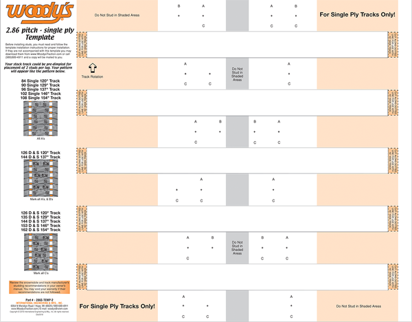 Studding Template, 1, nordicamoto.ro