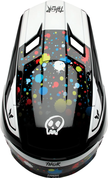 Casca Copii Thor Fleet Splat Multicolor/Alb/Negru S-1