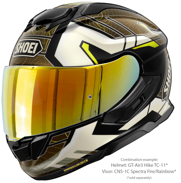 Casca integrala SHOEI GT-AIR3 HIKE TC-11 Negru/Maro/Alb/Galben XXL-5