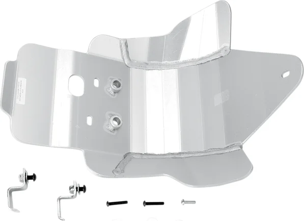 Placă de protecție din aluminiu MOOSE RACING (argintie), 1, nordicamoto.ro