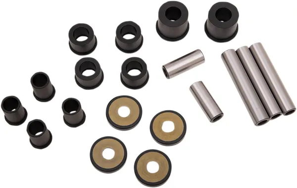 MOOSE RACING Rear Independent Suspension Linkage Rebuild Kit Black, Silver -0