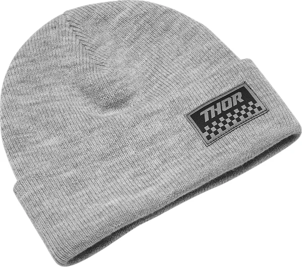 Checker Beanie Gray  ONE SIZE, 1, nordicamoto.ro